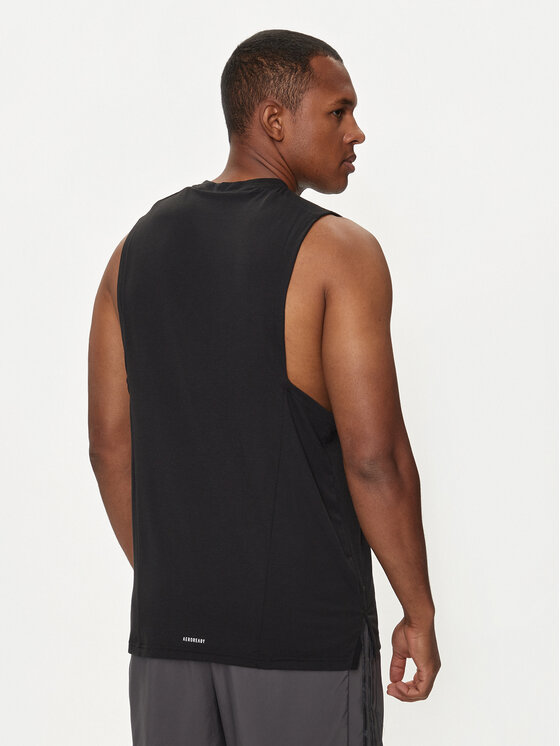 adidas adidas Koszulka techniczna Designed for Training IK9726 Czarny Regular Fit