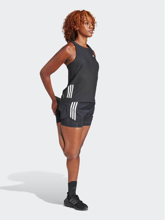 adidas adidas Funkčné tričko Own The Run IN8317 Čierna Regular Fit