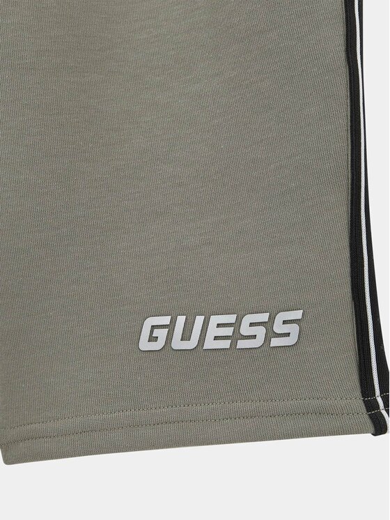Guess Kids Guess Kids Spodnie materiałowe 173283 Zielony Regular Fit