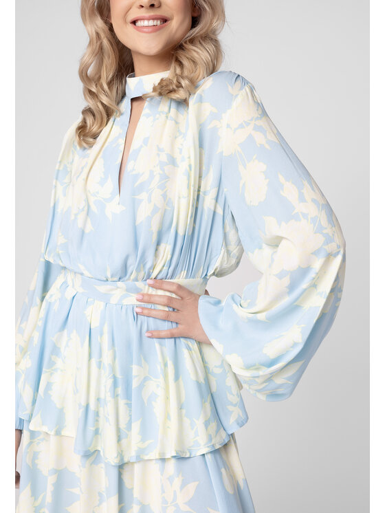 LAURELLA LAURELLA Každodenní šaty Laurella 4UL126810 Modrá Regular Fit