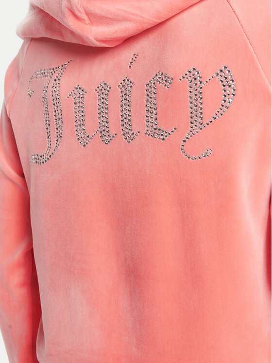 Juicy Couture Juicy Couture Majica dugih rukava Madison JCWA122001 Narančasta Slim Fit