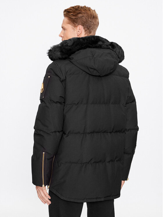 Moose Knuckles Moose Knuckles Pūkinė striukė Gold 3Q Jacket Sharling M32MJ128GS Juoda Regular Fit