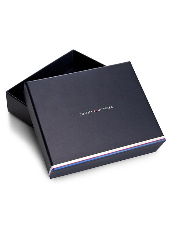 Tommy Hilfiger Tommy Hilfiger Μεγάλο Πορτοφόλι Ανδρικό Color Block Extra Cc And Coin Pocket AM0AM01603 Σκούρο μπλε