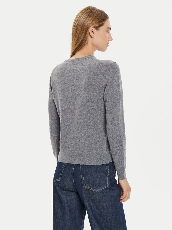 United Colors Of Benetton United Colors Of Benetton Пуловер 1002D1K01 Сив Regular Fit
