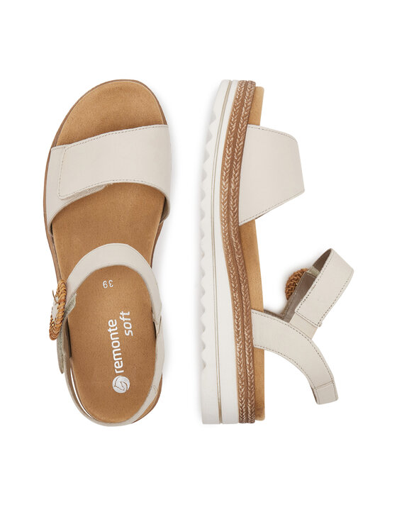 Remonte Remonte Sandalen CEO-D0Q52-60 Écru