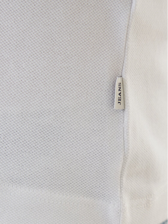 Guess Jeans Guess Jeans Polo marškinėliai W5GP73 KCYR1 Balta Regular Fit