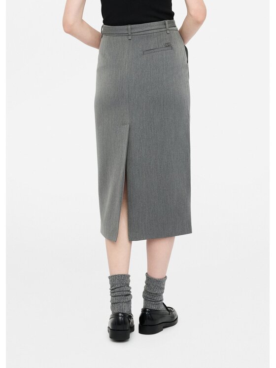 Liu Jo Liu Jo Gonna midi MF5350TS22484006 Grigio Slim Fit