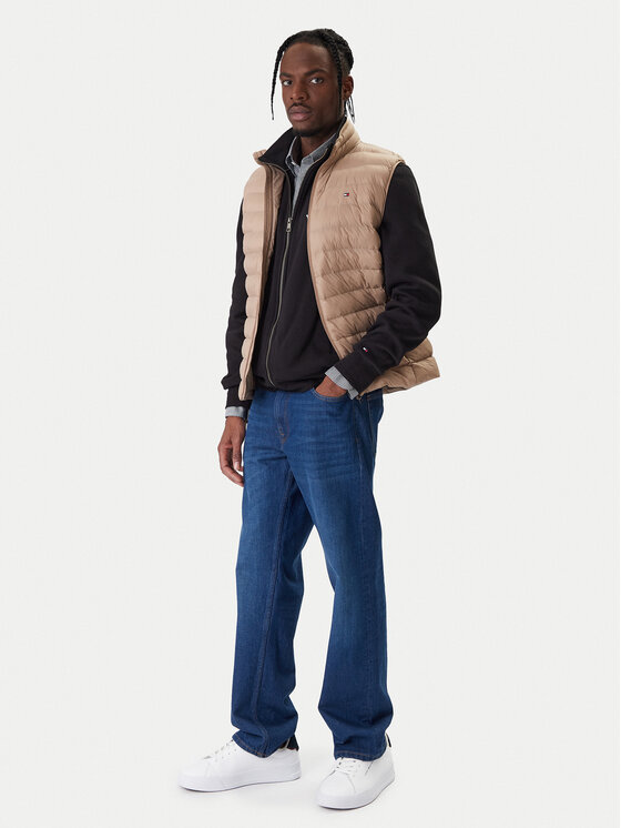 Tommy Hilfiger Tommy Hilfiger Gilet MW0MW37677 Beige Regular Fit