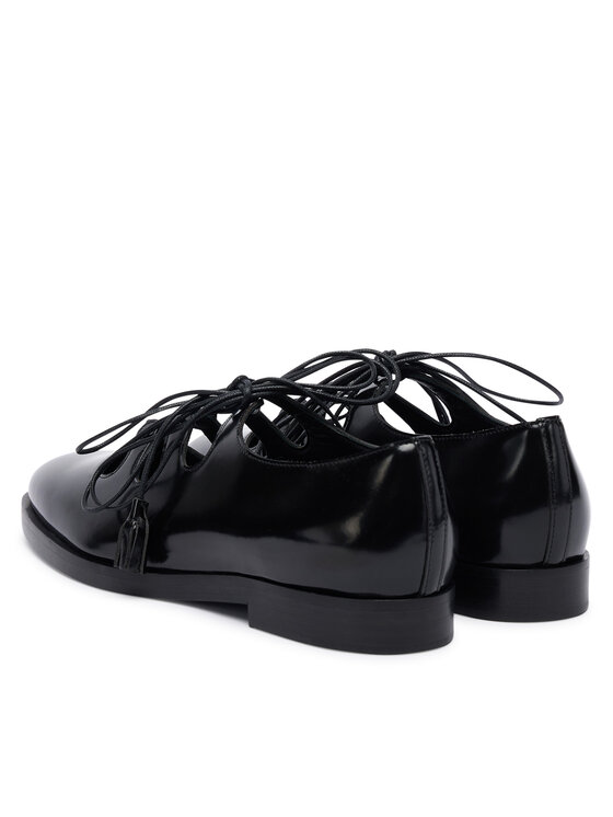 Max Mara Max Mara Scarpe basse Ghil 2524526351600 Nero