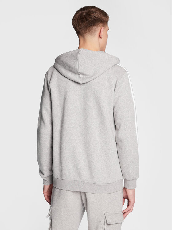 adidas adidas Mikina 3-Stripes ED5969 Sivá Regular Fit