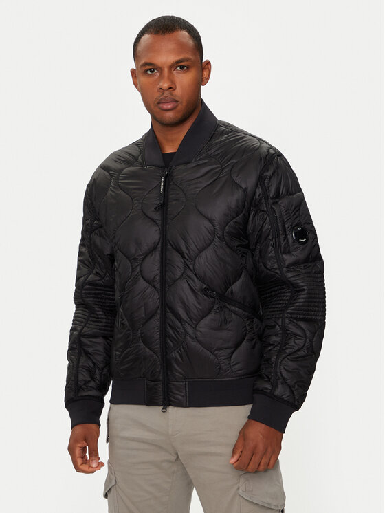 C.P. Company C.P. Company Bomber dzseki 17CMOW010A110158A Fekete Regular Fit