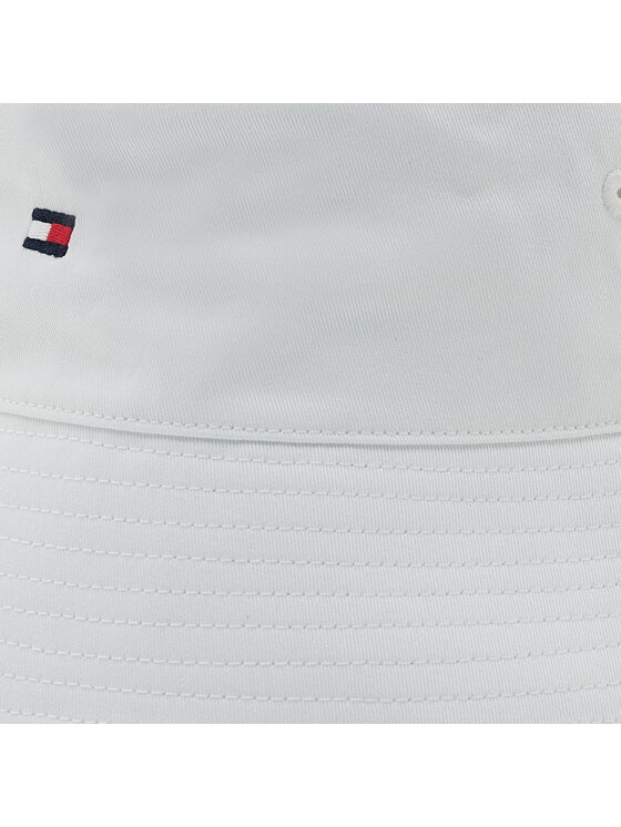 Tommy Hilfiger Tommy Hilfiger Капела Bucket Essential Flag AW0AW11673 Бял
