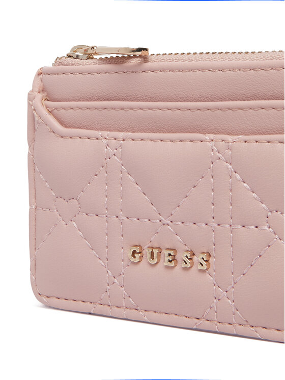 Guess Guess Sada puzdro na karty a kľúčenka GFBOXW P6202 Ružová