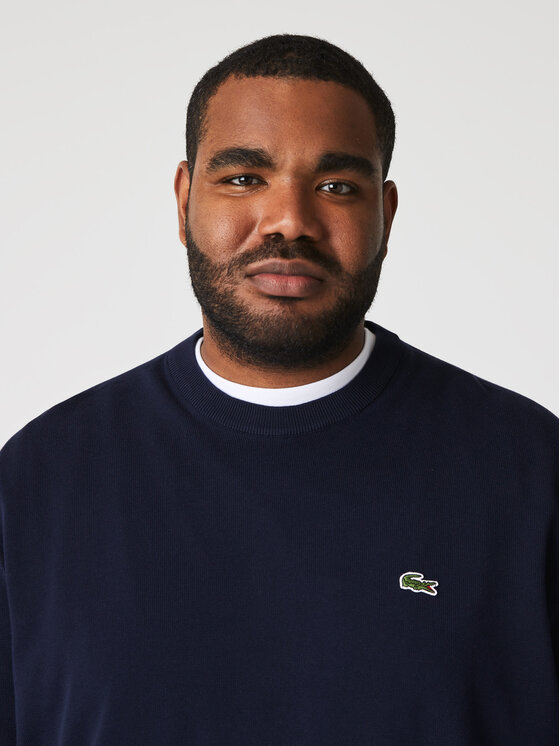 Lacoste Lacoste Sweter AH1985-166 Granatowy Regular Fit