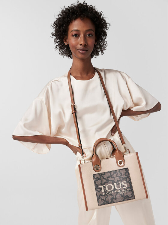 TOUS TOUS Ročna torba Shopper M.Amaya K Icon 2001660343 Bež