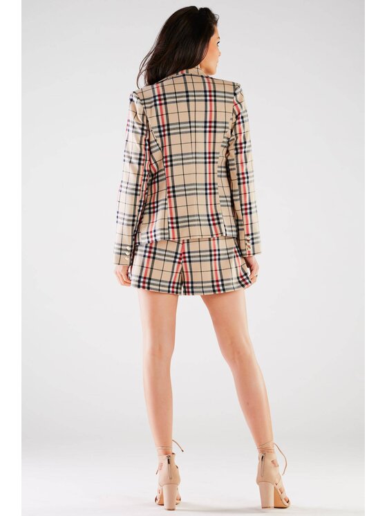 Awama Awama Szorty A438 Beżowy Basic Fit