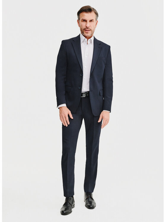 Pako Lorente Pako Lorente Koszula P25SF-1X-040 Biały Slim Fit