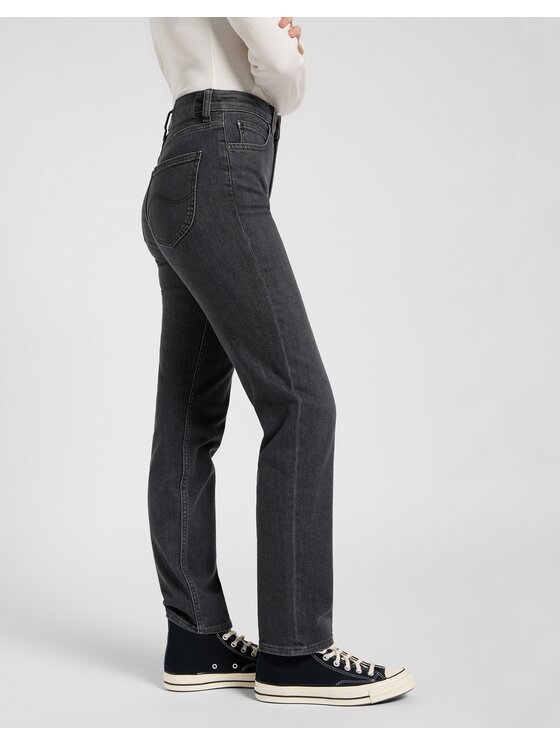 Lee Lee Jeansy CAROL Szary Slim Leg