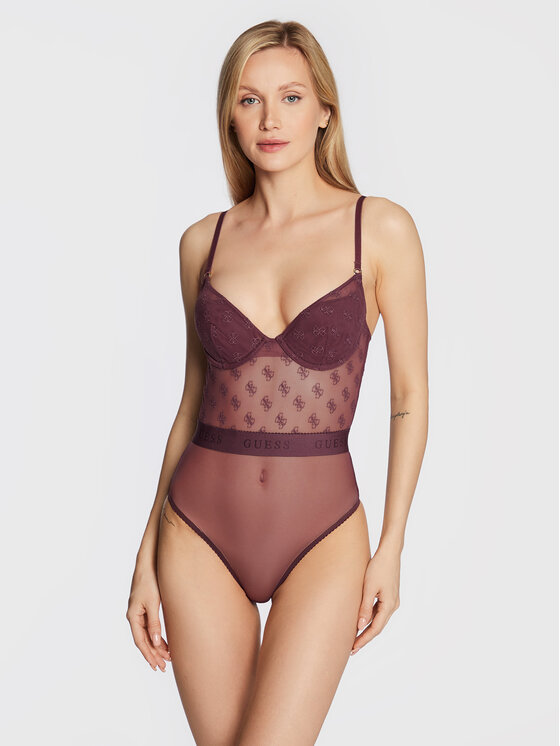 Guess Guess Bodi Elaine O2BM22 KBBJ0 Ljubičasta