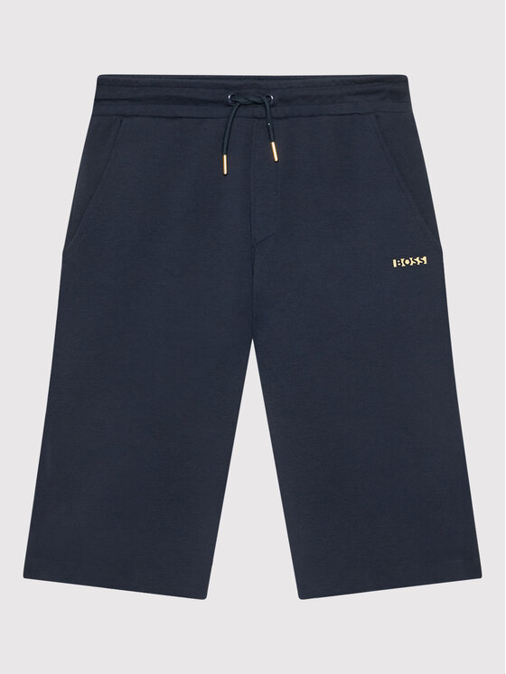 Pantaloncini sportivi J24745 D Blu scuro Regular