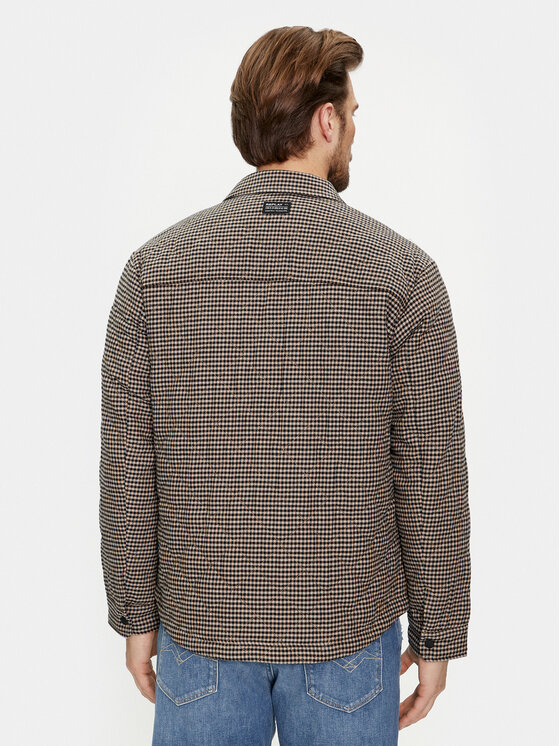 REPLAY REPLAY Риза-яке M8361A.000.52630 Кафяв Regular Fit