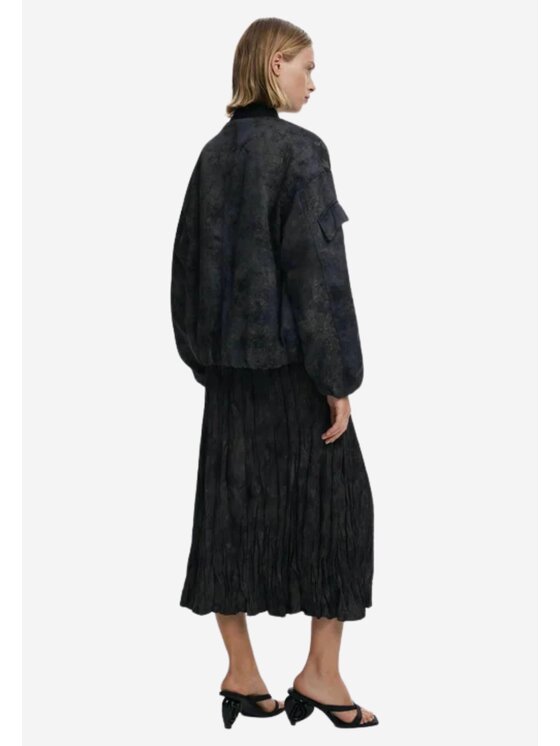 Desigual Desigual Gonna midi FAL_BORDADOS Nero Regular Fit