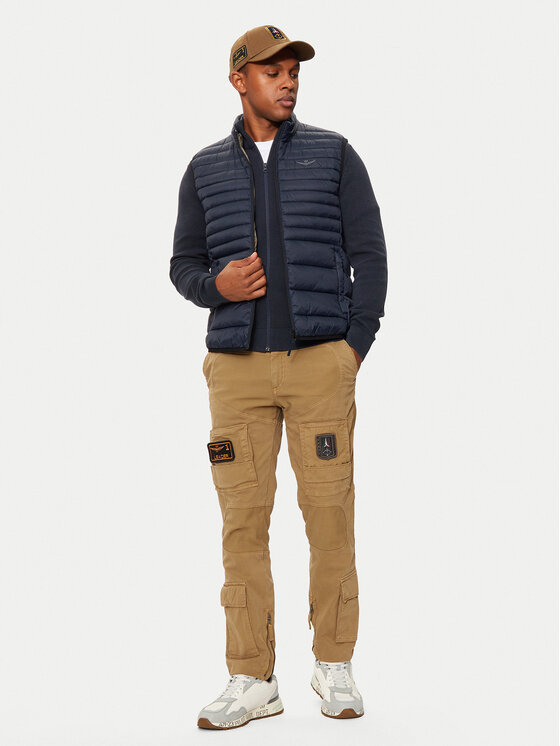 Aeronautica Militare Aeronautica Militare Veste 242AB2171CT3246 Tumši zils Regular Fit