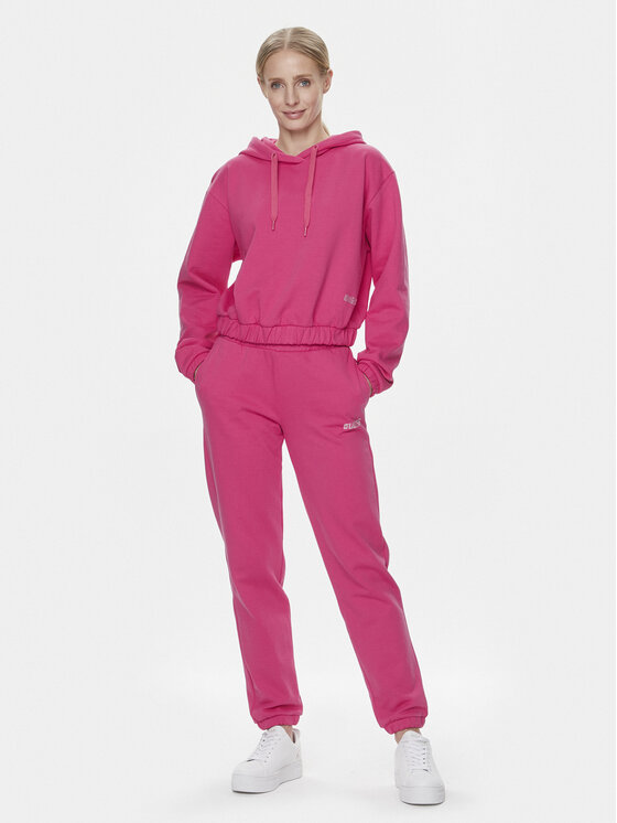 Guess Guess Majica dugih rukava Eleanora V4RQ09 KC5O0 Ružičasta Regular Fit