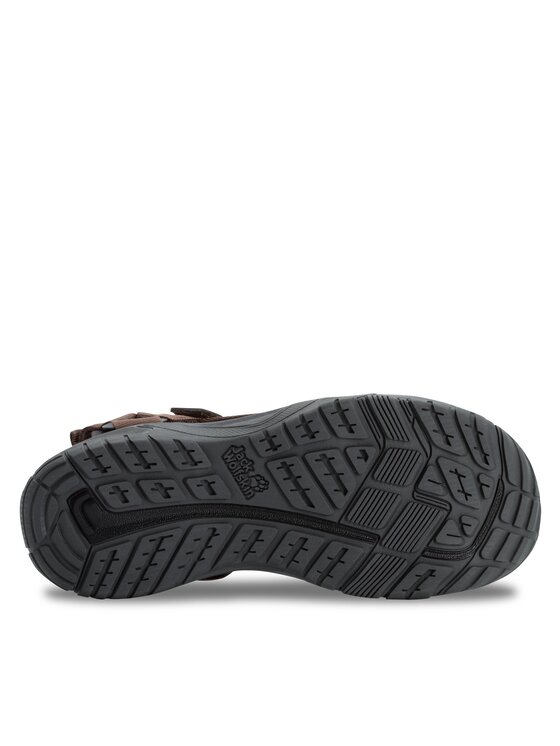 Jack Wolfskin Jack Wolfskin Sandały Lakewood Ride Sandal M 4019021 Brązowy