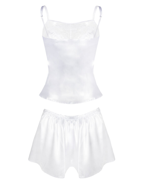 DKaren Lingerie DKaren Lingerie Komplet bielizny Zala Biały Classic Fit