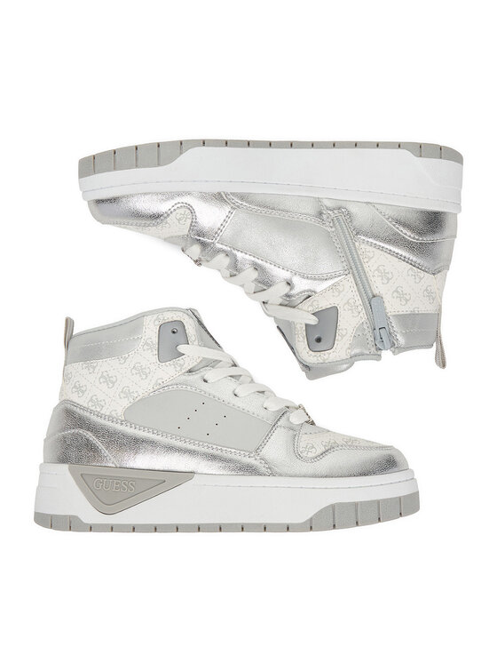 Guess Guess Sneakersy CEO-BIC29272JJKF3GG01 Strieborná