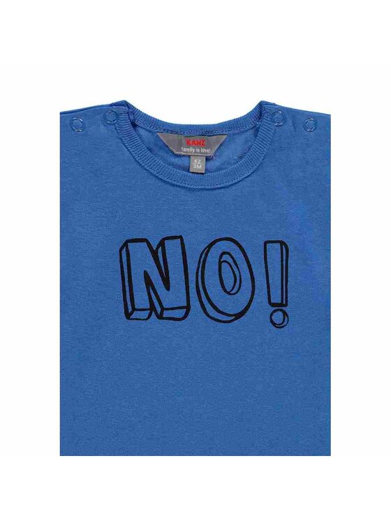 Kanz Kanz T-Shirt 1916661-3160 Niebieski Basic Fit