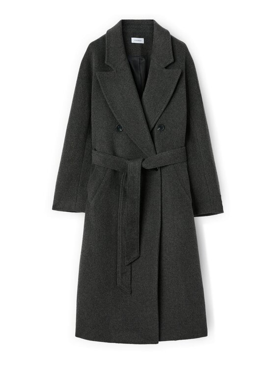 Motivi Motivi Cappotto invernale 0077W000114N013 Grigio Regular Fit
