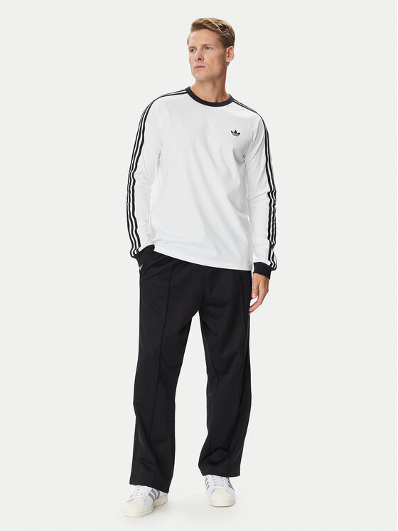 adidas adidas Longsleeve 3-Stripes Long-Sleeve KE3545 Biały Regular Fit