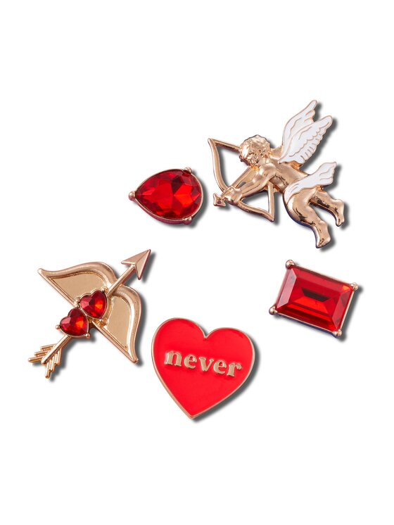 Decorazione per scarpe Elevated Valentines 5 Pack