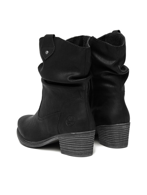 Rieker Rieker Cizme și botine cowboy CEO-73170-00 Negru
