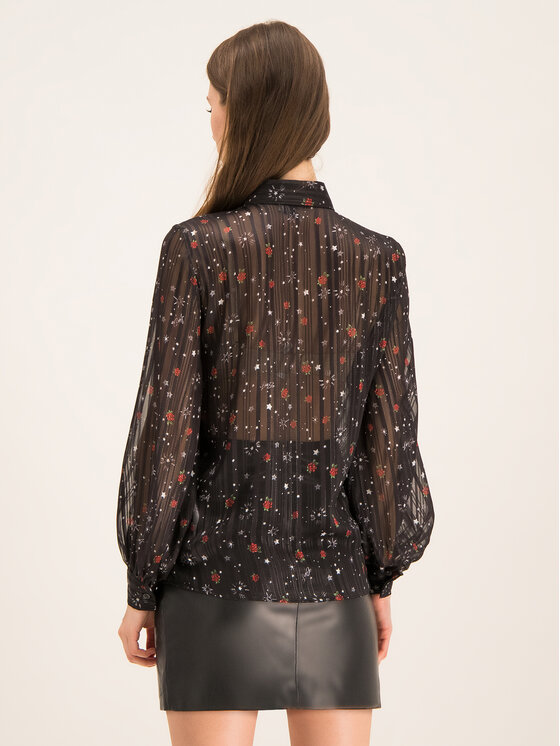 Liu Jo Liu Jo Риза Camica Pearl F69331 T4108 Черен Regular Fit