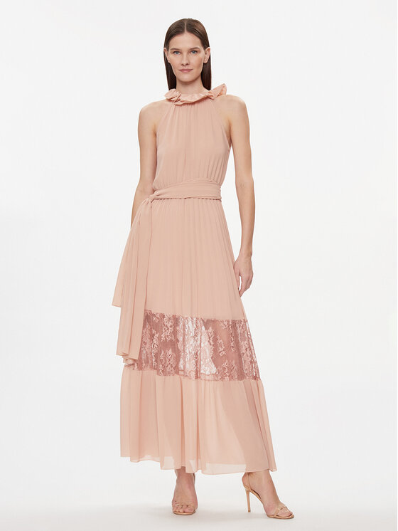 Kontatto Kontatto Abendkleid SU301 Rosa Regular Fit