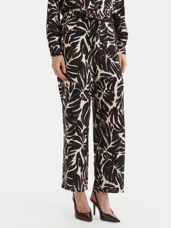 ONLY Pantaloni din material Nova 15264446 Negru Regular Fit