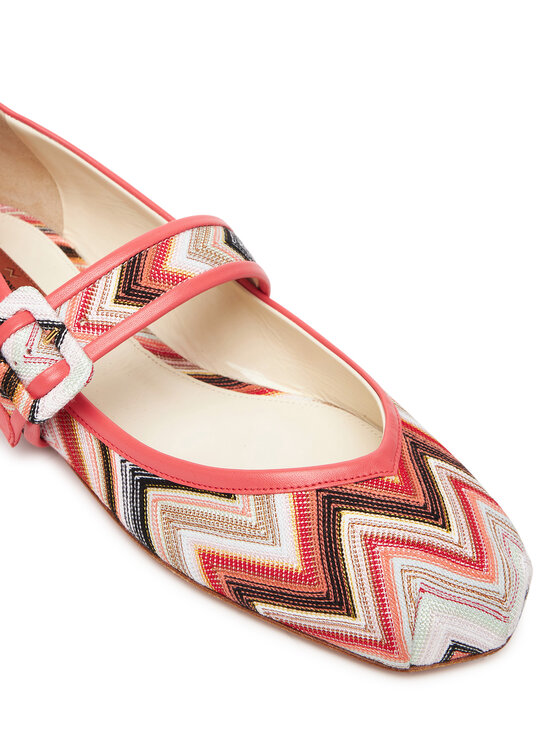 M Missoni M Missoni Балетки Jean MWF044_002 Рожевий