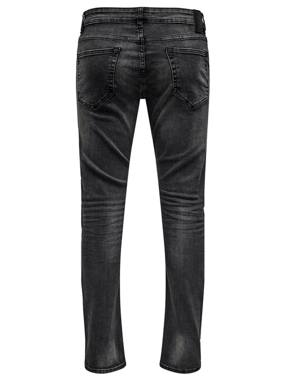 Only & Sons Only & Sons Jeansy Loom 22010447 Czarny Slim Fit