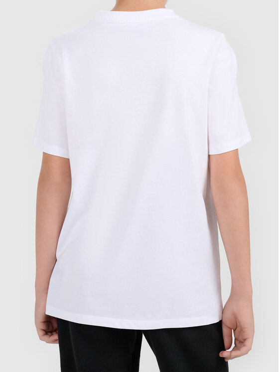 4F 4F T-Shirt 4FJWAW26TTSHM3515-10S Bílá Active Fit