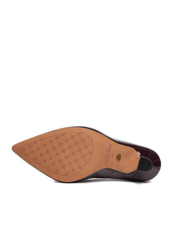 Nine West Nine West Čevlji z visoko peto CEO-AMANI-01 Bordo rdeča