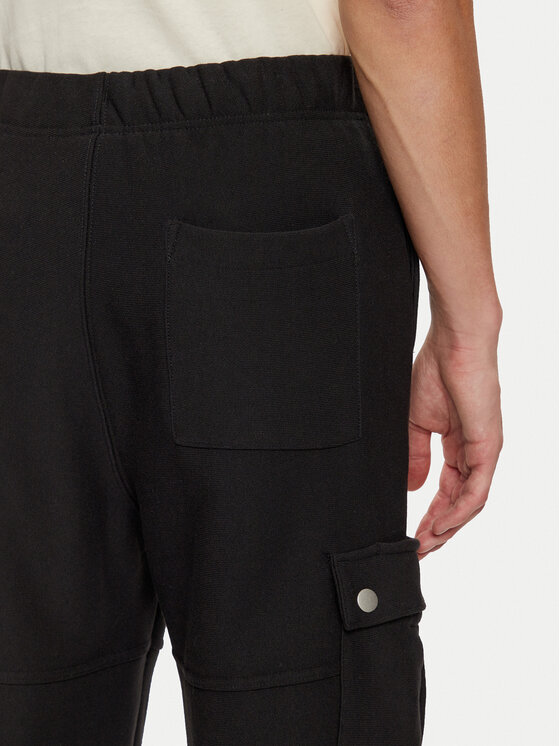 Champion Champion Donji dio trenerke 220710 Crna Loose Fit