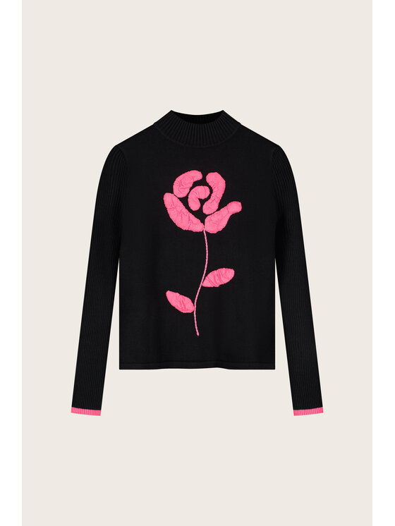 Fabienne Chapot Fabienne Chapot Sweter 6756-509-177 Czarny Regular Fit