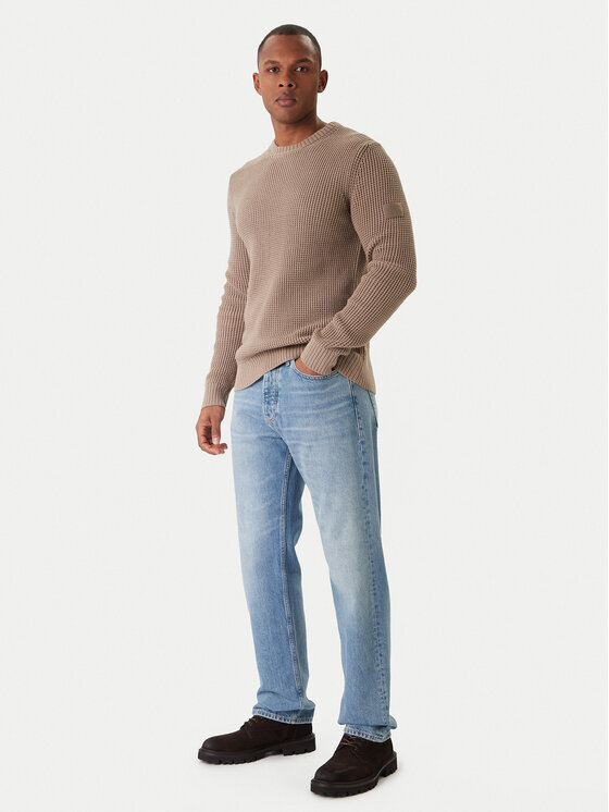JOOP! Jeans JOOP! Jeans Sveter Harono 30047662 Béžová Modern Fit