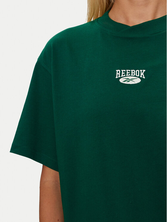 Reebok Reebok T-Shirt Cl Ae Archive Sm Logo Tee 100076222 Grün Regular Fit