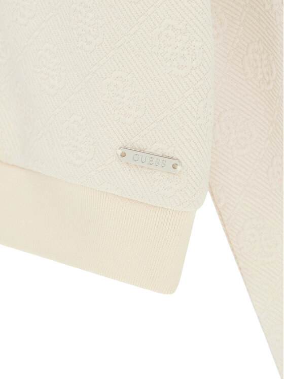 Guess Guess Majica dugih rukava J6GQ05 KF520 Svijetlo bež Relaxed Fit