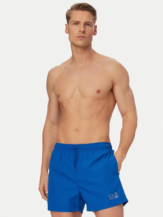 EA7 Emporio Armani EA7 Emporio Armani Badeshorts 7M001677 AF13019 MB015 Blau Regular Fit