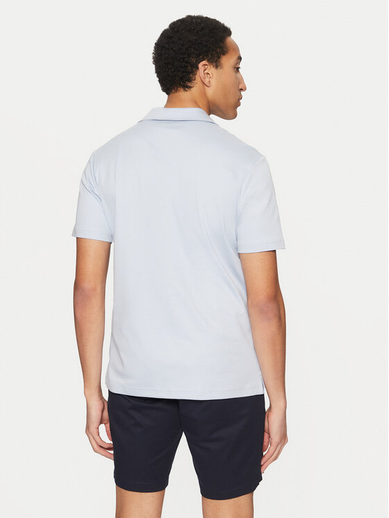 Calvin Klein Calvin Klein Polo K10K114133 Niebieski Regular Fit